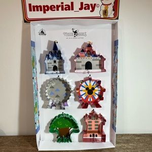 Disney Parks Icons Stainless Steel Cookie Cutter Set